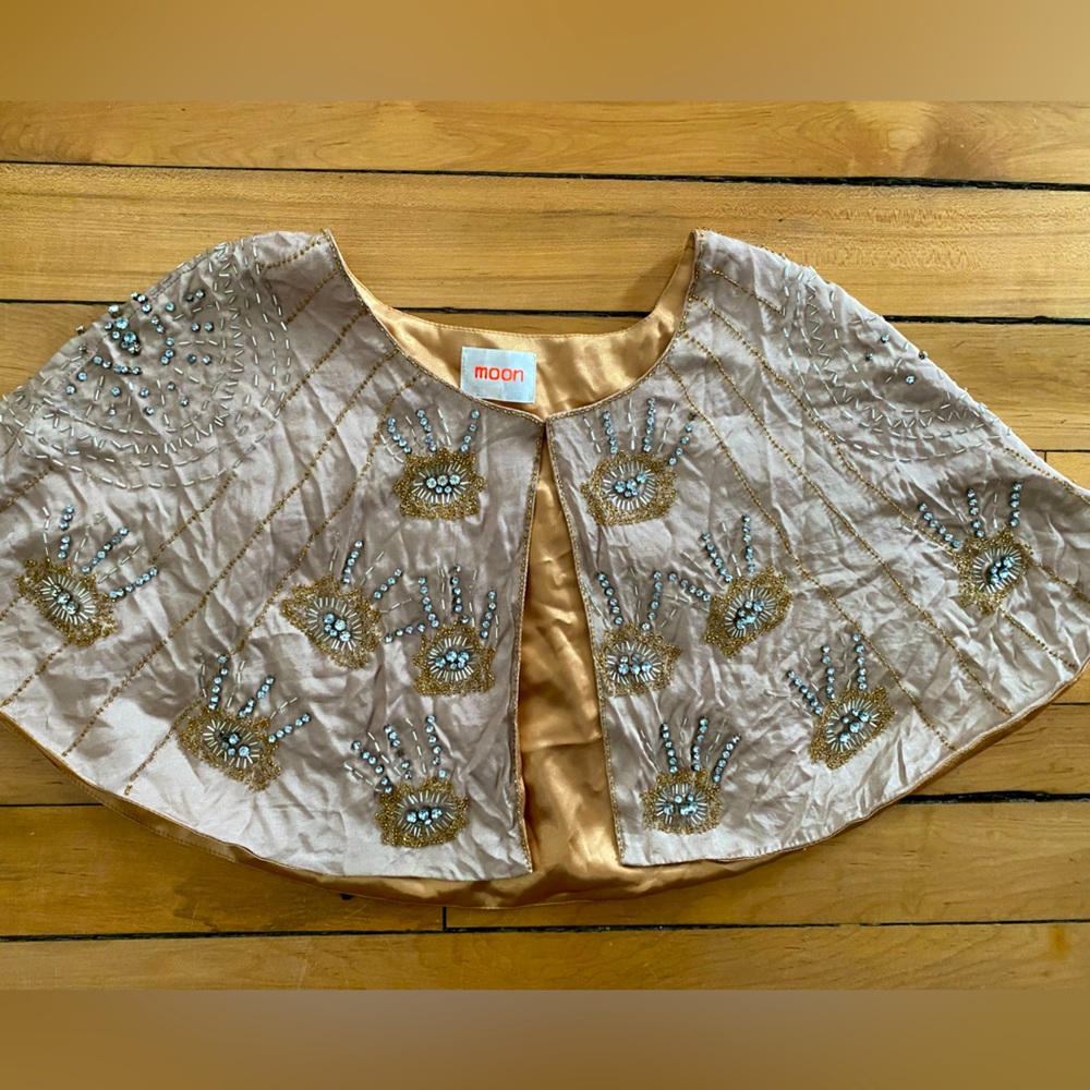 NWOT beaded capelet from ModCloth